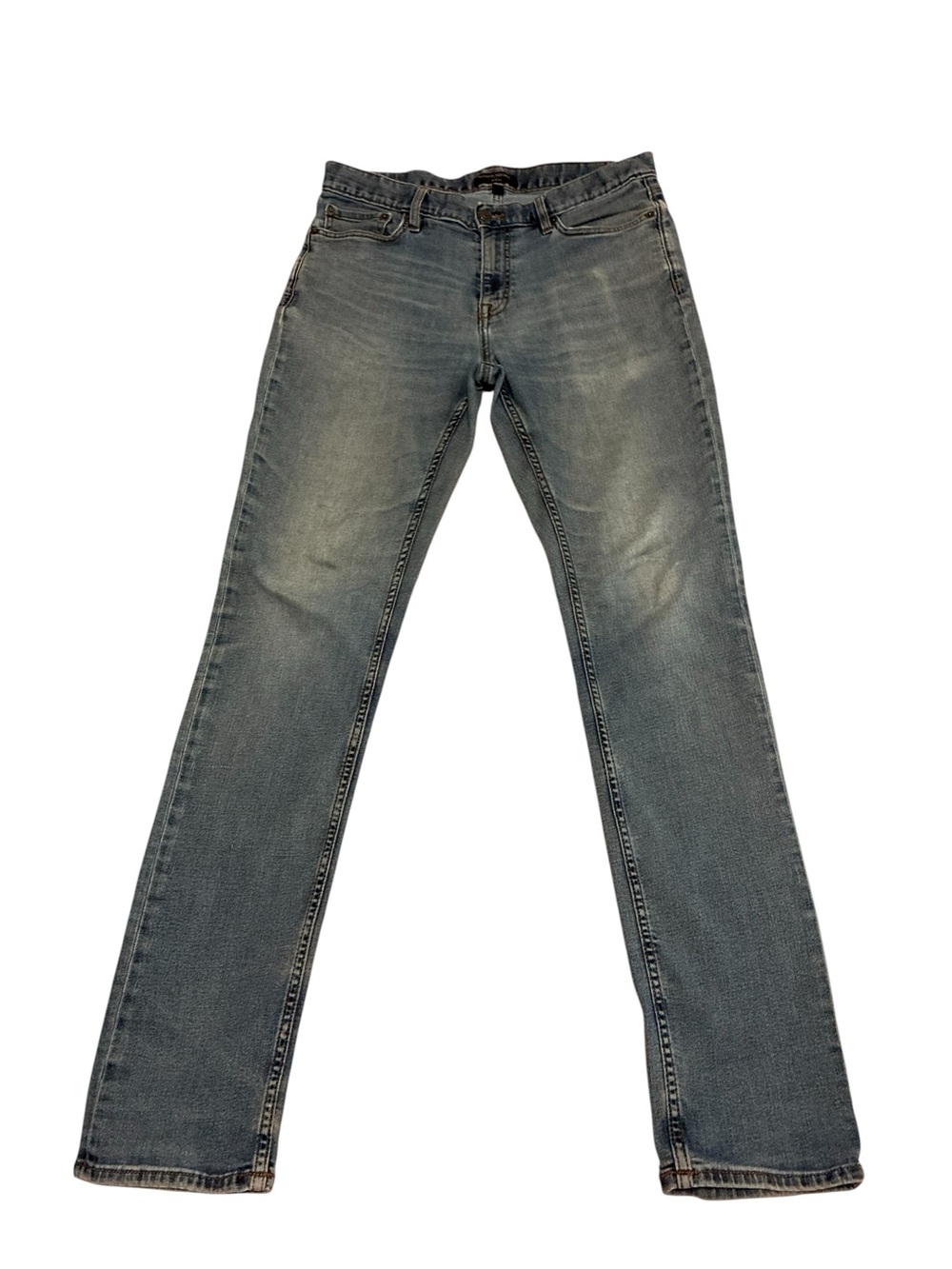 Banana Republic Men's Straight Jeans in Faded Blue
